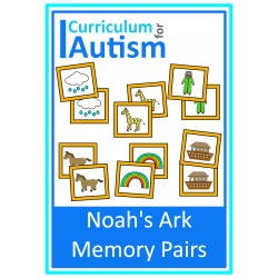 Noah's Ark Memory Pairs Game